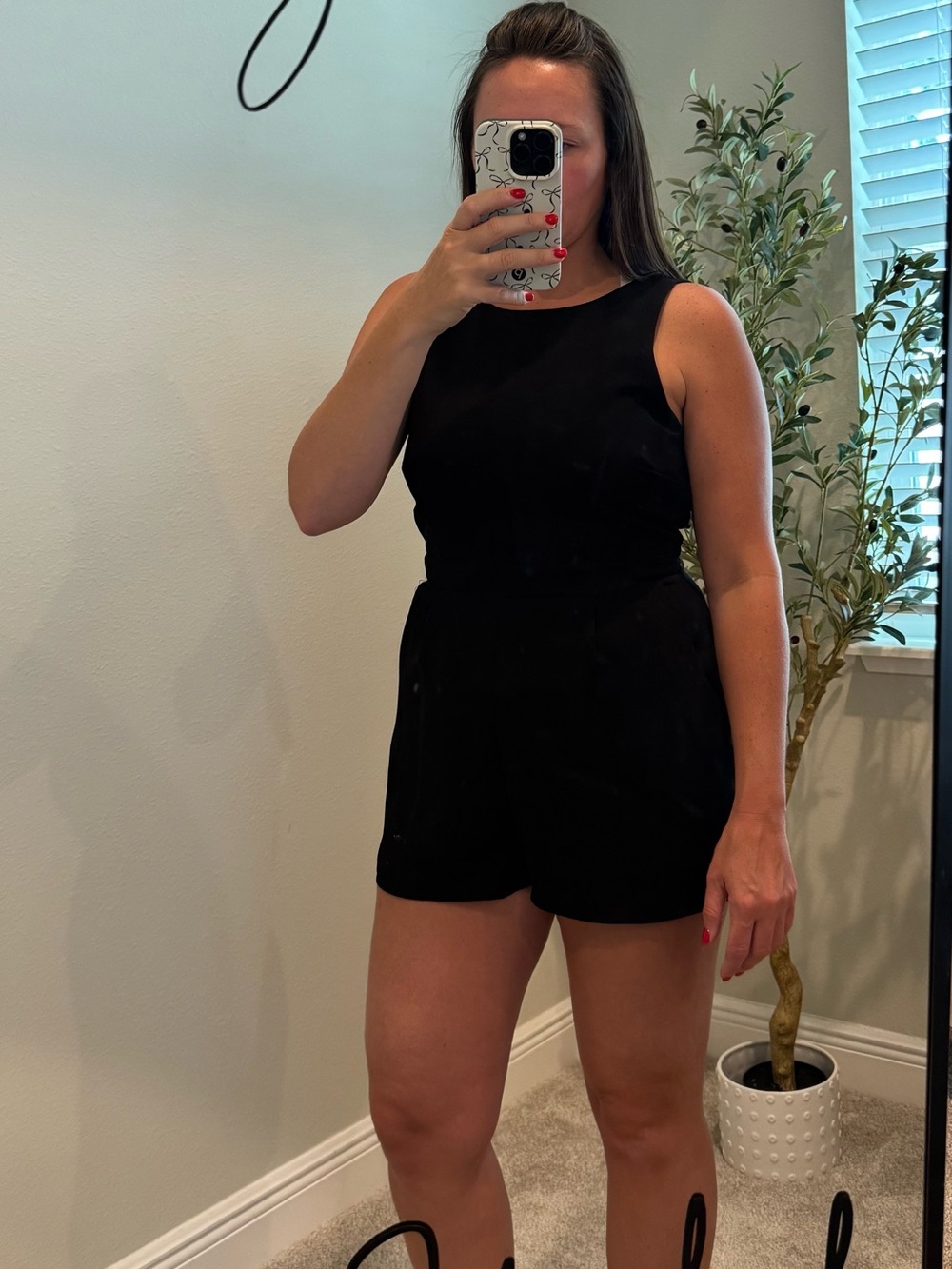 Sleeveless Black Romper